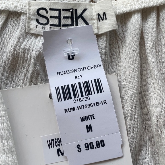 LF Seek the Label Spaghetti Strap Crop Tank Top M - Picture 2 of 3